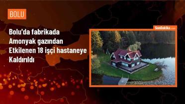 Bolu'da fabrikada amonyak gazından etkilenen 18 işçi hastanede tedavi altına alındı