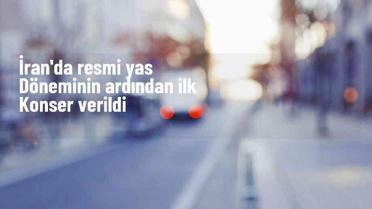 İranlı Türk şarkıcı Rahim Şehriyari, helikopter kazasında ölen İran Cumhurbaşkanı İbrahim Reisi ve beraberindekilere adanmış konser verdi