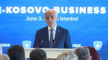 Türkiye-Kosova İş Forumu'nda Ticaret Hedefleri Konuşuldu