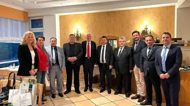 Osmangazi Belediye Başkanı Almanya'nın Hessen eyaletine ziyarette bulundu
