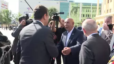 İmamoğlu, Büyükçekmece Belediye Başkanı Hasan Akgün'ü Tebrik Etti