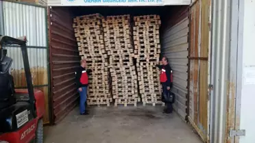 Kütahya'da ISPM-15 işletme fırınları ve paletler denetlendi