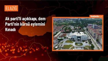 AK Parti Milletvekili Ejder Açıkkapı, DEM Parti'nin TBMM'deki kürsü eylemini kınadı