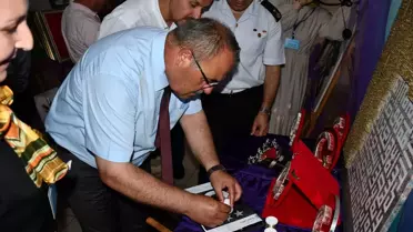 Vezirköprü Halk Eğitimi Merkezi Yıl Sonu Sergisi Düzenlendi
