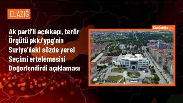 AK Parti Milletvekili: PKK/YPG'nin sözde yerel seçim planı ertelendi