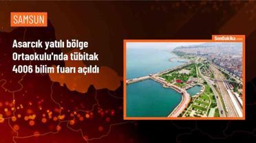 Samsun'un Asarcık ilçesinde TÜBİTAK 4006 Bilim Fuarı açıldı