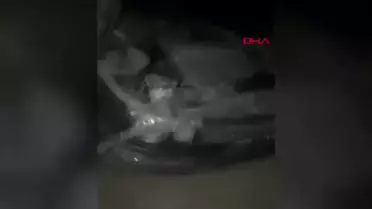 Sivas Kangal'da Otomobil Tarlaya Devrildi: 1 Ölü, 1 Yaralı