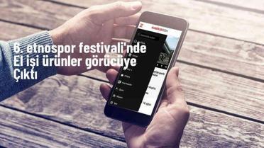 6. Etnospor Kültür Festivali'nde Geleneksel El Sanatlarına İlgi