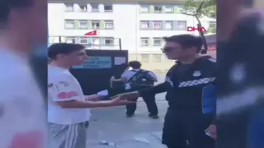 Avcılar'da YKS'ye geç kalan öğrenciye zabıta yardımı