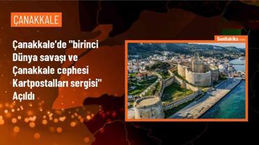 Çanakkale Destanı Tanıtım Merkezi'nde Kartpostallar Sergisi Açıldı
