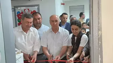 Gaziantep'in Nurdağı ilçesinde iki okulda kütüphane açılışı yapıldı