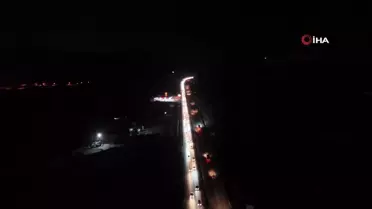 Miting Nedeniyle Kapatılan Yollar Trafiğe Açıldı