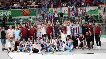 Trabzonspor Erkekler Bölgesel Basketbol Ligi'nde Şampiyon Oldu