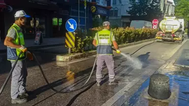Ünye'de Kurban Bayramı öncesi temizlik ve bakım çalışmaları tamamlandı