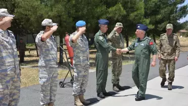 Hava Kuvvetleri Komutanı Orgeneral Kadıoğlu, Mehmetçiği ziyaret etti