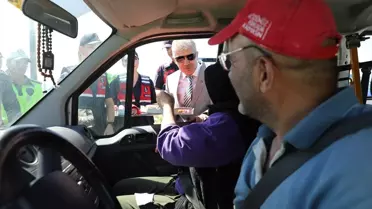 Niğde Valisi Trafik Denetiminde Sürücülerin Bayramını Kutladı