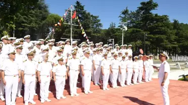 Deniz Kuvvetleri Komutanı Oramiral Ercüment Tatlıoğlu, Kuzey Deniz Saha Komutanlığındaki Personelin Kurban Bayramını Kutladı