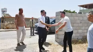 Kaymakam Soylu, şehit ve gazi ailelerine ziyaret etti