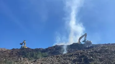 Sarıyer Belediyesi Depolama Alanında Yangın Söndürüldü