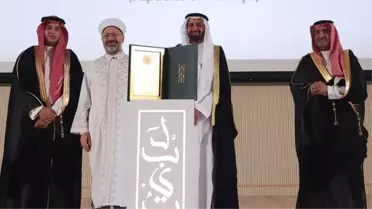 Suudi Arabistan'dan Diyanet'e En Disiplinli Hac ödülü
