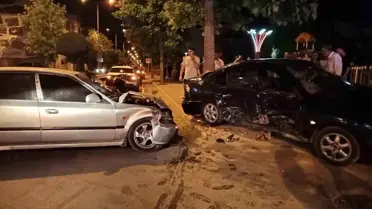 Samsun Bafra'da Trafik Kazası: 2 Yaralı