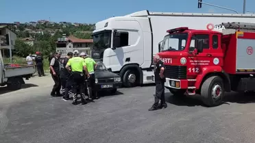 Zonguldak'ta Tofaş ile tır çarpıştı: 8 yaralı