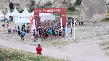 Kapadokya Çöl Maratonu'nda Yarış Tamamlandı
