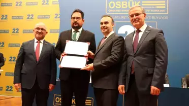 Antalya OSB, Türk Standardları Enstitüsü'nden TS ISO 46001 Su Verimliliği Yönetim Sistemi Belgesini Aldı