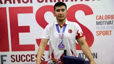 Haliliye Belediyespor Milli Sporcu Abdulsemet Ocakoğlu Avrupa Şampiyonu
