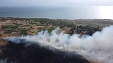 Isparta Gelendost'ta çıkan yangın kontrol altına alındı