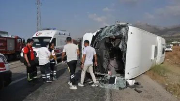 Mersin'de Nükleer Santral Servis Otobüsü Kazası: 2 Ölü, 35 Yaralı