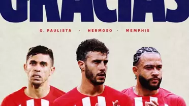 Atletico Madrid, Hermoso, Depay ve Gabriel Paulista'ya veda etti