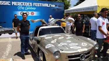 Gaziantep'te Classic Mercedes Festivali düzenlendi