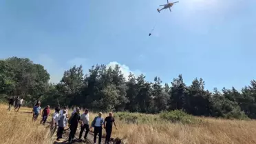 Bursa Uludağ Üniversitesi Kampüsünde Orman Yangını