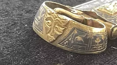 Kars'taki Ani Ören Yeri'nde Bulunan Altın Kemer Sergilenmeye Başlandı