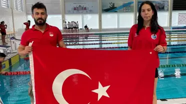 Paletli Yüzme Avrupa Gençler Şampiyonası'nda Türk sporcular altın madalya kazandı