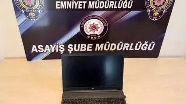 Bilecik'te Çalınan Laptopu Satıp Tutuklanan Şüpheli