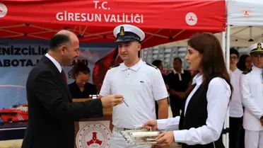 1 Temmuz Denizcilik ve Kabotaj Bayramı Giresun'da kutlandı