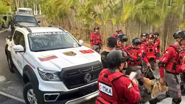TİKA, Venezuela'dan Türkiye'ye gelen arama kurtarma ekibine destek sağladı