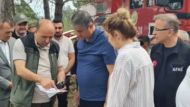 Karabük'ün Ovacık ilçesinde çıkan orman yangını kontrol altına alındı