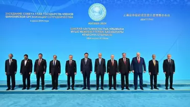 Kazakistan'da, 'ŞİÖ 24'üncü Devlet Başkanları Zirvesi' başladı