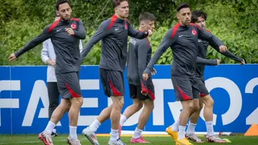 A Milli Takım, EURO 2024 çeyrek finali öncesi son antrenmanını tamamladı