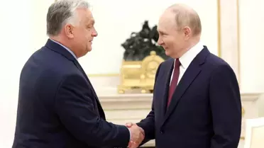 Macaristan Başbakanı Orban, Rusya'da Putin ile görüştü