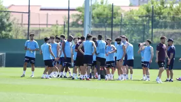 Trabzonspor, Macaristan'da çift antrenmanla hazırlıklarını sürdürüyor
