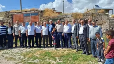 Muş'un Malazgirt Kaymakamı Kıbrıs gazisini ziyaret etti
