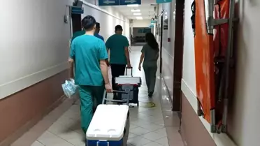 Didim'de beyin kanaması geçiren yaşlı adamın organları 3 hastaya umut oldu
