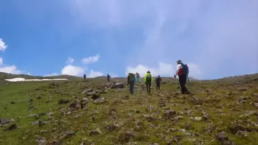 Ağrı Dağı'ndaki Meteor Çukurları Dağcıların Yeni Rotası Haline Geldi