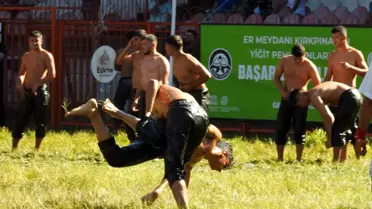 663. Kırkpınar Yağlı Güreşleri'nde başpehlivanlık mücadelesi başladı