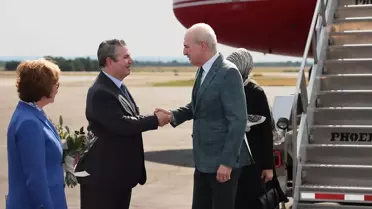 TBMM Başkanı Numan Kurtulmuş, NATO Parlamento Başkanları Zirvesi'ne katılmak üzere ABD'ye geldi