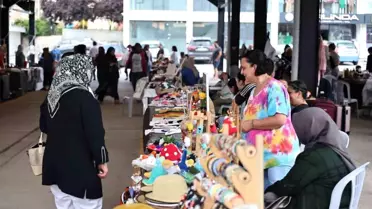 Talas Belediyesi'nin Maharetli Eller Kadın Üretici Pazarı Yeni Yerinde Açıldı